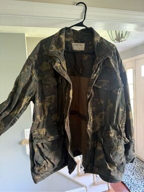 We The Free Arya Olive Camouflage Field Jacket - Women's Military Style
